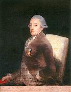 Francisco de Goya Portrait of don Bernardo de Iriarte y Nieves Ravelo oil on canvas